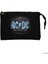 Ac Dc Black Ice Blue Siyah Clutch Astarlı Cüzdan / El Çantası 1