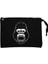 Goril Nervous Siyah Clutch Astarlı Cüzdan / El Çantası 1