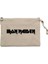 Iron Maiden Black Text Krem Clutch Astarlı Cüzdan / El Çantası 1