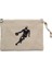 Basketball Hoop Siluet Krem Clutch Astarlı Cüzdan / El Çantası 1