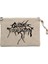 Cattle Decapitation Logo Krem Clutch Astarlı Cüzdan / El Çantası 1