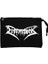 Dismember Logo Siyah Clutch Astarlı Cüzdan / El Çantası 1