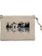 Black Chinese Reflection View Krem Clutch Astarlı Cüzdan / El Çantası 1