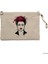Frida Kahlo Portre - 7 Krem Clutch Astarlı Cüzdan / El Çantası 1