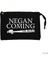 The Walking Dead Negan Is Coming Siyah Clutch Astarlı Cüzdan / El Çantası 1