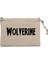 Wolverine Text Krem Clutch Astarlı Cüzdan / El Çantası 1