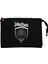 Judas Priest Bat Siyah Clutch Astarlı Cüzdan / El Çantası 1