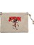 Michael Jordan Caricature Krem Clutch Astarlı Cüzdan / El Çantası 1