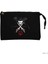 V For Vendetta Freedom Siyah Clutch Astarlı Cüzdan / El Çantası 1