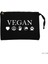 Vegan Siyah Clutch Astarlı Cüzdan / El Çantası 1