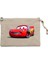 Şimşek Mcqueen Cars Krem Clutch Astarlı Cüzdan / El Çantası 1
