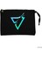 Triangle Logo Siyah Clutch Astarlı Cüzdan / El Çantası 1