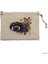 Çizim Göz Krem Clutch Astarlı Cüzdan / El Çantası 1