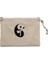 Karate Symmetry Martial Arts Krem Clutch Astarlı Cüzdan / El Çantası 1
