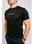 Erkek Slim Fit Enjeksiyon Baskılı Pamuklu T-Shirt 1