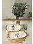 Palmiye Noyan Kayık Tabak 26 cm 2 Adet 22642 4