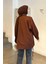 Oversize Gömlek Acı Kahverengi 4