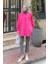 Oversize Gömlek Pembe 1