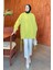 Oversize Gömlek Yağ Yeşili 1