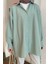 Oversize Gömlek Mint Yeşili 3