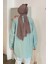 Oversize Gömlek Mint Yeşili 4