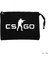 Counter Strike Csgo Logo Siyah Clutch Astarlı Cüzdan / El Çantası 1