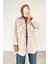 Kapaklı Iki Cepli Tahta Düğmeli Gömlek Gri 4