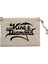 King Diamond Logo Krem Clutch Astarlı Cüzdan / El Çantası 1