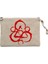 Coheed And Cambria Logo Krem Clutch Astarlı Cüzdan / El Çantası 1