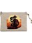 Skeleton Cowboy Lover Krem Clutch Astarlı Cüzdan / El Çantası 1