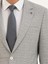 Erkek Açık Gri Slim Fit Kareli Takım Elbise 50287888-VR001 7
