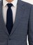 Erkek Mavi Slim Fit Kareli Takım Elbise 50287888-VR036 7