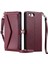 Cüzdan Crossbody Durumda IPhone 7 Artı/8 Artı Rfıd Engelleme Fermuar Faturaları (Yurt Dışından) 1