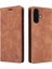 IPhone 16 Için Flip Case Artı Cüzdan Darbeye Basit Iş Deri (Yurt Dışından) 1