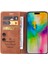IPhone 16 Için Flip Case Artı Cüzdan Darbeye Basit Iş Deri (Yurt Dışından) 5