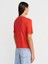 31840 V Yaka Kısa Kollu T-Shirt-Kırmızı 2