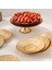 Golden 7 Parça Cam Pasta / Tatlı Seti 3