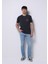 Straight Fit Düşük Bel Düz Paça Erkek Indigo Ecologic Jean Pantolon 1