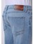Straight Fit Düşük Bel Düz Paça Erkek Indigo Ecologic Jean Pantolon 5