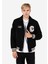 Regular Fit Erkek Siyah Mont 1