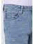 Regular Fit Erkek Indigo Jean Pantolon 5