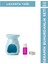 Seramik Buhurdanlık Seti Açık Mavi Renk + Lavandula Angustifolia Saf Lavanta Yağı 10 ml + Mum 1