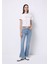 Regular Fit Orta Bel Bootcut Kadın Indigo Jean Pantolon 3