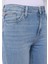 Regular Fit Orta Bel Bootcut Kadın Indigo Jean Pantolon 5
