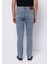 Straight Fit Erkek Indigo Jean Pantolon 2