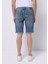 Straight Fit Düşük Bel Düz Erkek Denim Jean Şort 2