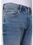 Straight Fit Düşük Bel Düz Erkek Denim Jean Şort 5