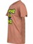 Aja Çocuk Baskılı T-Shirt Kahve 214 2