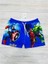 Erkek Çocuk Avengers Şort Boxer Mayo Deniz Şortu 1106 4
