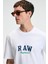 Tasty Erkek %100 Pamuk Oversize Fit Baskılı Kısa Kollu Yuvarlak Yakalı Beyaz T-Shirt 2